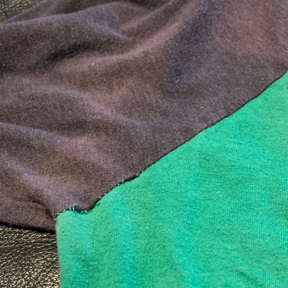 Vtg Official Mojang Minecraft Jinx 3/4 Sleeve Jersey T-Shirt Youth XL Green Gray - Picture 5 of 5